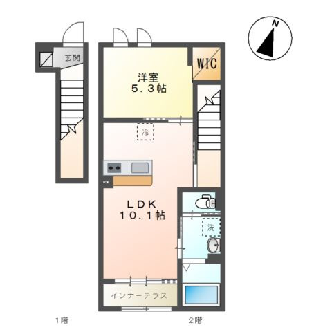 ソレイユの間取り