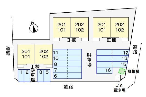 エクセルⅡの駐車場
