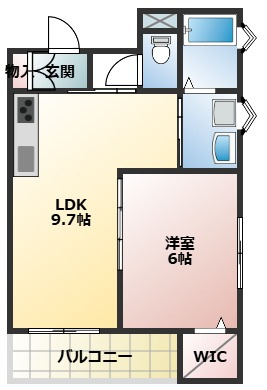 ピレーネ明和の間取り