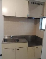 北区上十条５丁目のアパートのキッチン
