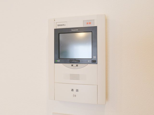 ヴェラハイツ竹の塚のセキュリティ|ヴェラハイツ竹の塚：ＴＶモニター付きインターホン画像です！