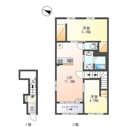 Hau’oliの間取り|間取図