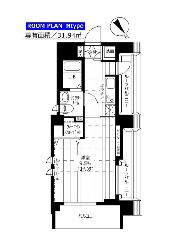ステージグランデ江古田の間取り