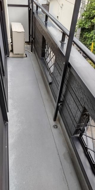メゾンドテイクのバルコニー