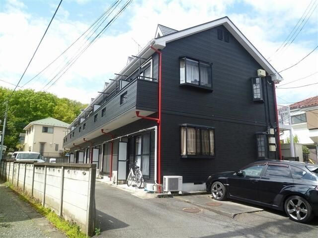 日野市新町２丁目のアパートの外観