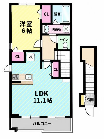 【間取り】 | プラージュ・ミディ