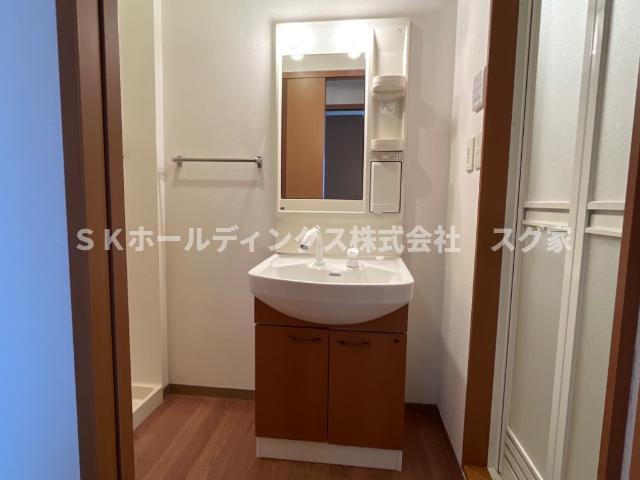明和マンションⅠの洗面所|洗面