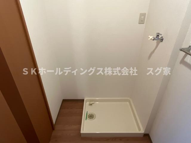 明和マンションⅠのその他|洗濯機置場