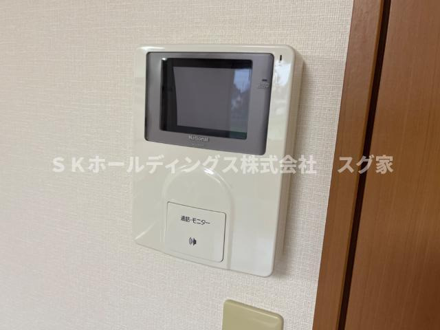 明和マンションⅠのセキュリティ|カメラ付インターホン