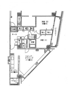 【間取り】 | タートル仲六郷 | 間取りです。