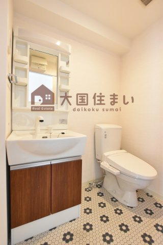 【洗面所】 | コーラルポワント難波WEST