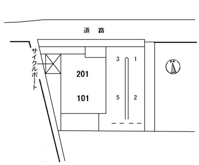 【区画図】 | アトリエール竹原