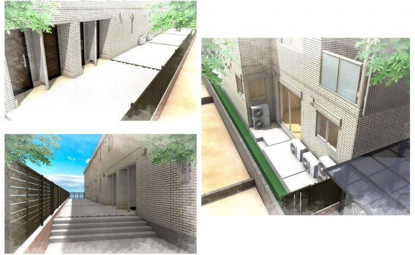 Maison Himawariの外観パース