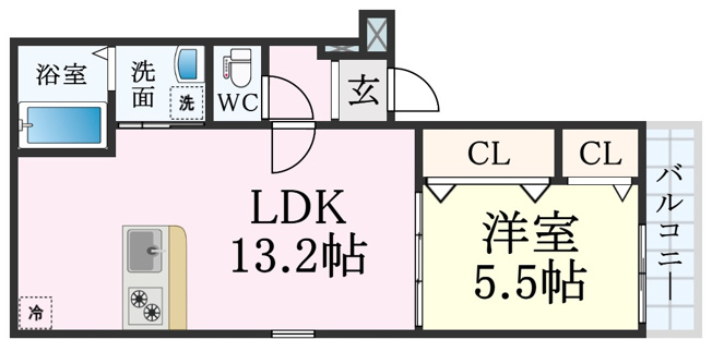 【外観】フジパレス神戸春日野道