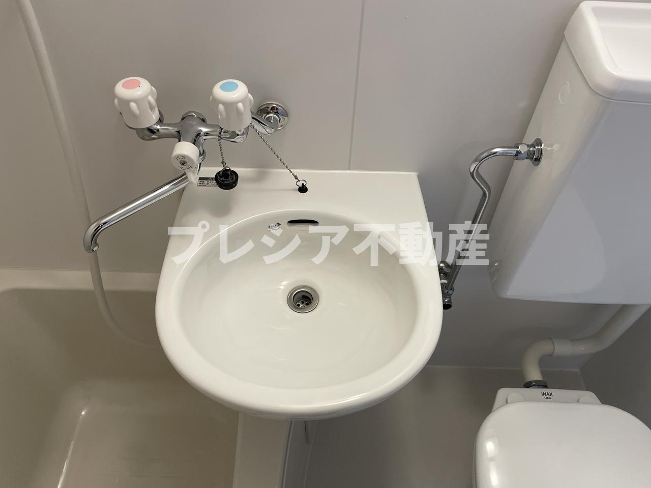 レジデンシア甲子園口の洗面所