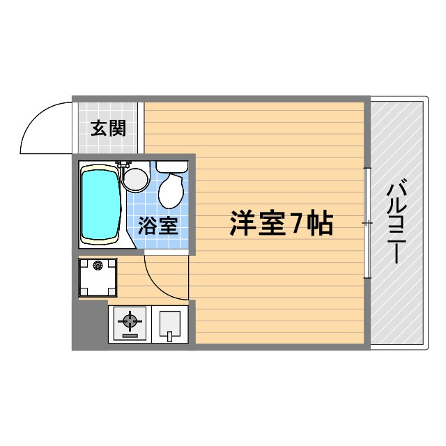 レジデンシア甲子園口の間取り