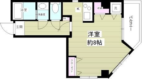 Ｂｏｎｈｅｕｒ新小岩の間取り|間取りです。
