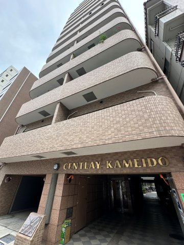 セントレー亀戸の外観|ペット飼育可能！平成１２年築・宅配ボックス付きマンション、セントレー亀戸は即日現地案内可能となっておりますので、お気軽にお問い合わせください！