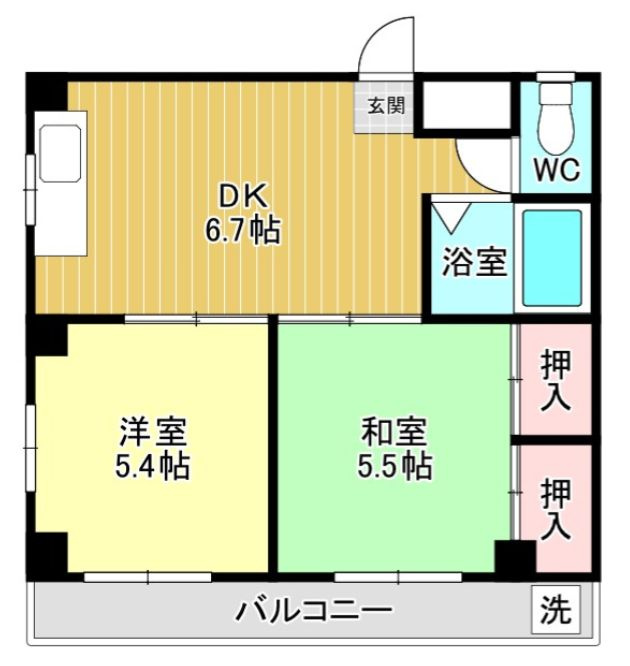 ニューパールハイツの間取り
