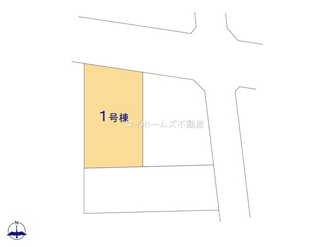 【区画図】 | 名古屋市中川区中郷５丁目114『仲介料無料』新築戸建て | 1号棟