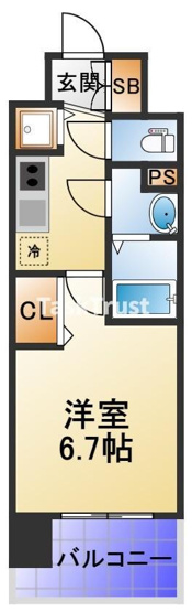 【間取り】 | レオンコンフォート都島