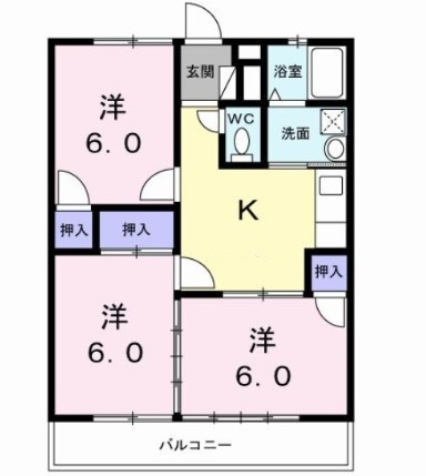 ロイヤルＦＵＪＩの間取り