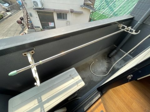 【バルコニー】 | ハイツオーキタ津之江