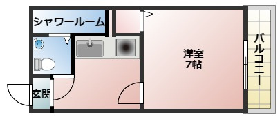 【間取り】 | ハイツオーキタ津之江