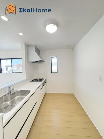 明石市魚住町西岡　全３棟C号棟　新築戸建のトイレ|【ホームページに現地動画掲載中】●年中無休：当日予約可●対面キッチンでお子様と会話しながらお料理も可
