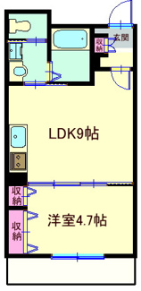 【間取り】 | サンハイムサトウ参番館