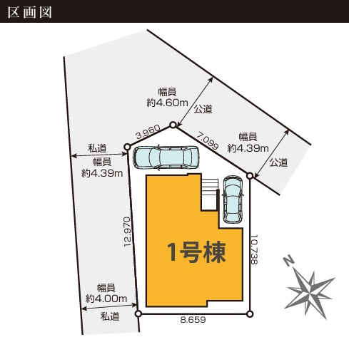 千葉市中央区宮崎町５期の区画図
