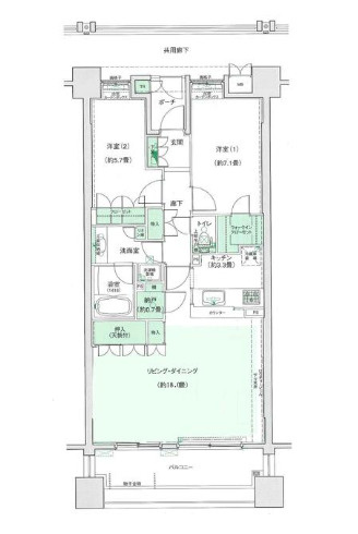 びゅうパルク柏中央町の間取り
