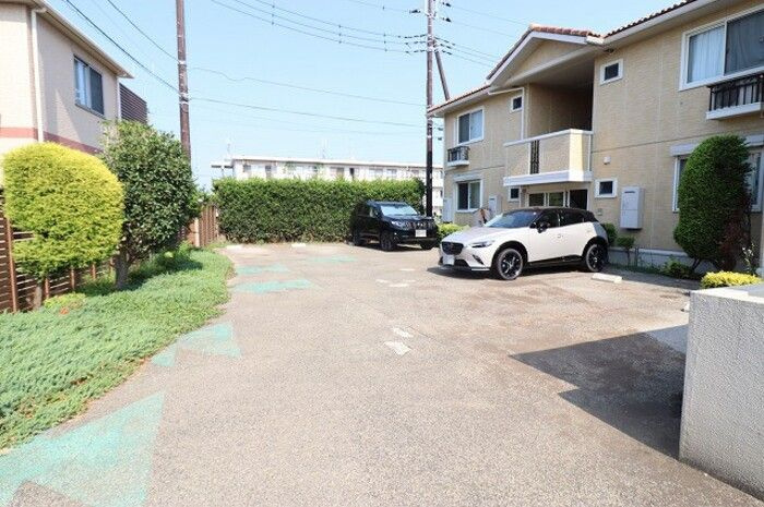 セブンオークス　A・B・C・D・E・F・Gの駐車場