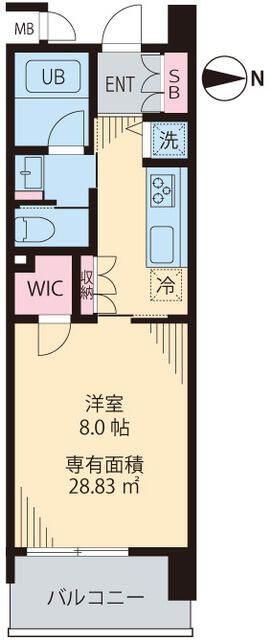 ビイルーム武蔵小杉の間取り