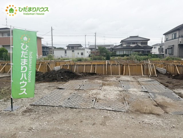 野田市上花輪6期　新築戸建　2号棟の外観|2026年12月完成予定です(^^)/お気軽にお問い合わせください♪♪