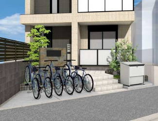 【その他共用部分】 | (仮)世田谷2丁目メゾン | 完成イメージパースです。現況優先です。