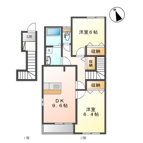 サンフラワーの間取り