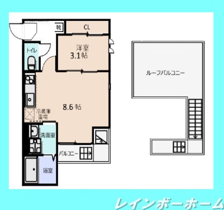 特典：仲介手数料が無料です!!の間取り