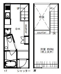 【間取り】 | プチメゾン長崎 | 間取りです。