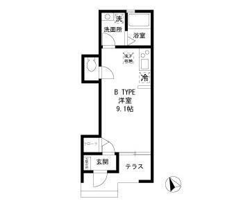 【間取り】 | K-Monarchケイモナーク