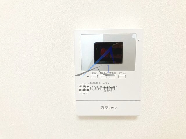 ＭＱｕａｒｔｏ熊野前のセキュリティ|モニター付きインターホンです。