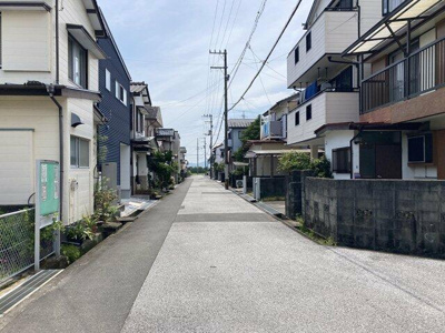 【前面道路含む現地写真】 | 新築住宅　高知市高須東町② | 前面道路