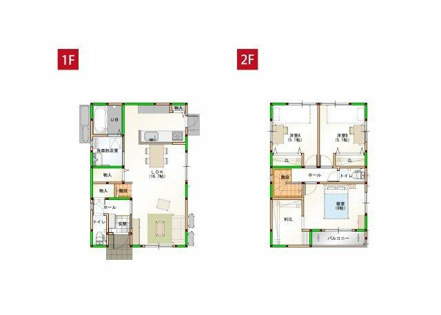 【間取り】 | 新築住宅　高知市高須東町②