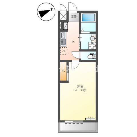 （仮）長田新築アパートの間取り