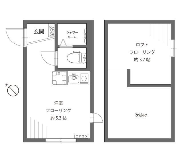 アヴァンティ日吉の間取り