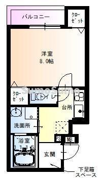 フジパレス塚口本町Ⅰ番館の間取り