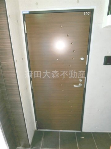 グレースアレイ池上の玄関
