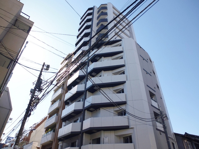 アルテシモアクトの外観|タイル張りのオシャレなマンションです☆