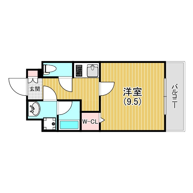 ラ・ビィNAKAZENの間取り