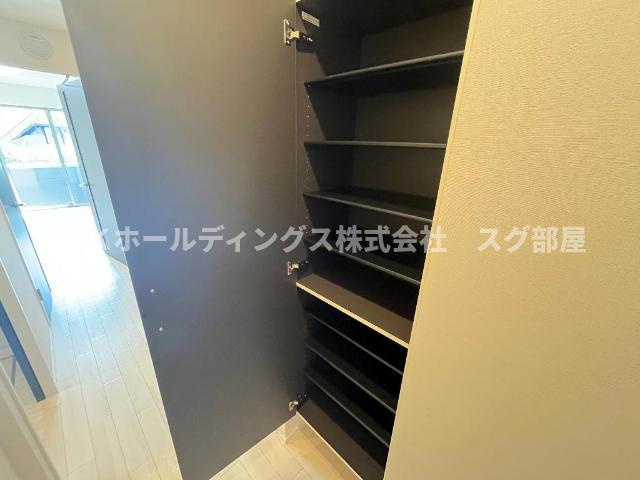 （仮）長田新築アパートの収納|下駄箱（イメージ）